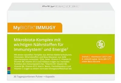 Obrázok produktu pre MyBIOTIK®IMMUGY 30x2 g prášok +60 kapsúl 1 P
