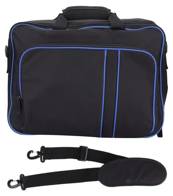 Imagen del producto de Bolsa de viaje, gran capacidad, funda protectora para mandos de PS5 y accesorios de videojuegos, azul y
