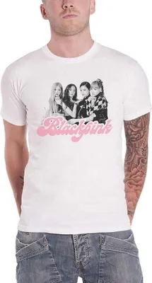 Produktbild von BlackPink - T-Shirt für Herren/Damen Uni RO3300 (M) (Weiß)