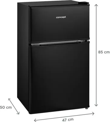 Produktbild von Concept LFT2047BCN, 87 l, N-ST, 40 dB, 2 kg/24h, E, Schwarz