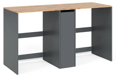 Obrázek produktu pro Skříňka na pračku Vicco Viktor Antracit 159.8 x 88.2 cm se 3 přihrádkami, Model 60742