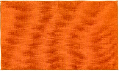 Immagine prodotto di Tappetino da bagno antiscivolo, morbidissimo, 100% microfibra, 70 x 120 cm, arancione