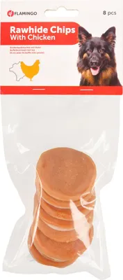 Produktbild von Flamingo Rinderhautchips