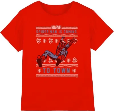 Produktbild von Spider-Man - T-Shirt für Kinder TV3463 (104) (Rot)