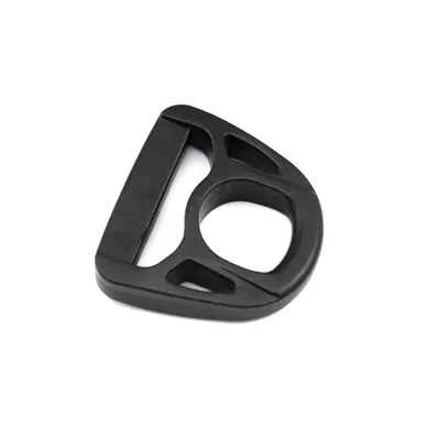 Produktbild von 10 Kunststoff D-Ringe / Halbringe 38mm