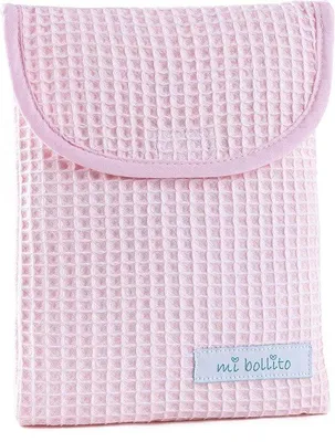 Productafbeelding van Luiertas Organizer met Klittenband - Katoenen Opbergtas voor Luiers en Billendoekjes