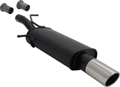 Produktbild von Novus Sportendschalldämpfer für Citroen C4 Coupe 1 x 90mm SR-Design