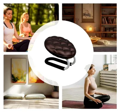 Produktbild von Meditationshocker - Ergonomischer Kniesitz für Yoga, Achtsamkeit und Entspannung