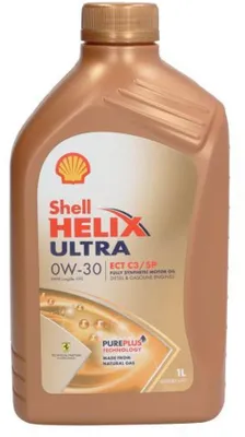 Produktbild von SHELL Helix Ultra ECT C3/SP für 0W-30 1 Liter Motoröl Motorenöl Longlife-19 FE 229.51 229.52 Öl