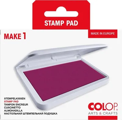 Produktbild von COLOP MAKE1 Stempelkissen cozy red retail