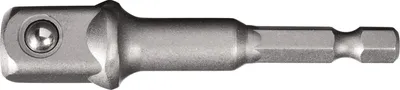 Obrázok produktu pre Adaptér s hnacím šesťhranom 1/4" a výstupným štvorhranom 1/2", dĺžka 72 mm