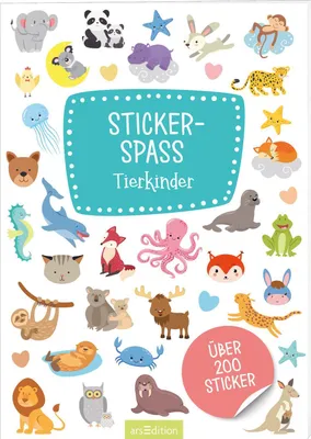 Produktbild von Stickerspaß - Tierkinder