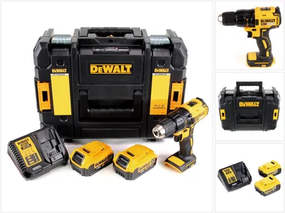 Produktbild von DeWalt DCD 777 M2 Akku Bohrschrauber 18V 65Nm + 2x Akkus 4,0Ah + Ladegerät im TSTAK II Werkzeugkoffer