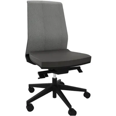 Produktbild von Quadrifoglio Bürostuhl Omnia Netz anthrazit, schwarz, schwarz Stoff