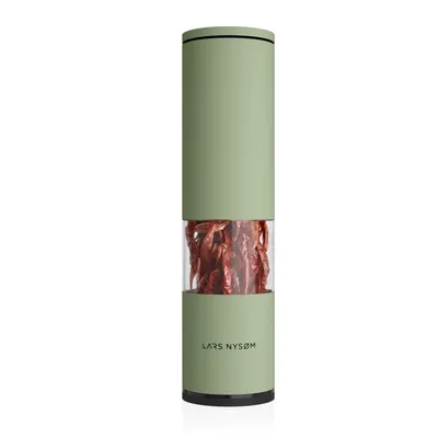 Immagine prodotto di LARS NYSØM Macinino per peperoncino con lama in acciaio inossidabile I Tagliaspice, tagliapeperoncino per spezie grossolane e peperoncino I Macinino di design (Sage)