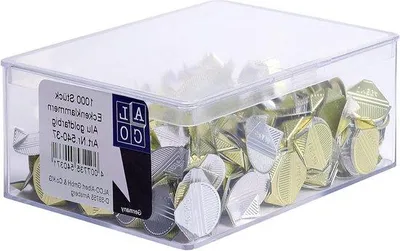 Obrázek produktu pro Hliníkové lakované úhelníkové svorky, 1000 kusů