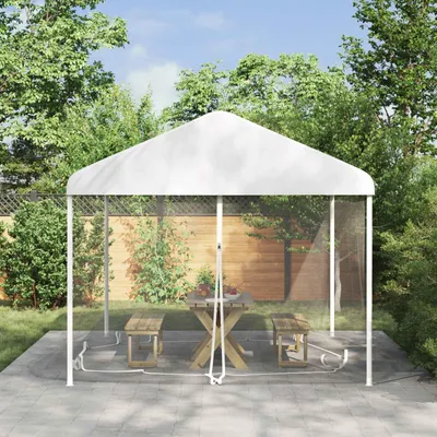 Produktbild von Moskito-Netz für Pavillon 220 Mesh Weiß 3,6 x 3,6 x 2 cm - Moskitonetze c2862