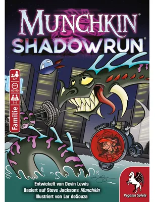 Produktbild von Pegasus Munchkin Shadowrun, Kartenspiel, Familie, 12 Jahr(e), 60 min, 90 min, Familienspiel