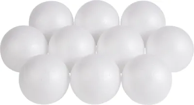 Produktbild von VBS Styroporkugel, Ø 10 cm, 10 Stück