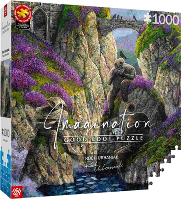 Zdjęcie produktu dla Puzzle 1000 Imagination Roch Urbaniak Trolle z Kilmorven