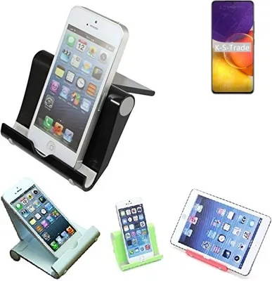 Produktbild von K-S-Trade Handy-Ständer kompatibel mit Samsung Galaxy Quantum2 faltbarer Tischständer Smartphone Tablet Halterung Reise