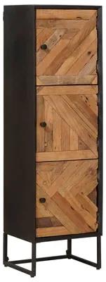 Obrázok produktu pre Komoda, 35 x 30 x 120 cm, masívne drevo a drevotrieska