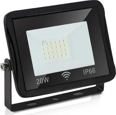 Produktbild von TolleTour 20W LED Fluter Garten Lampe Außenlampe IP66 Scheinwerfer 120° Außen Strahler Kaltweiß Aluminium Scheinwerfer Licht für Garten, Garage, Hof oder Hote