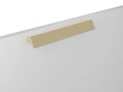 Image de Poignée pour meubles en zamac Entraxe 160mm finition Laiton Galver