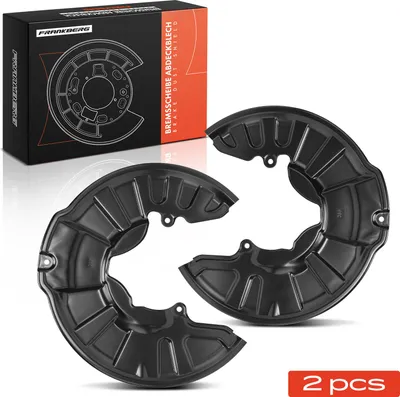 Immagine prodotto di Frankberg 2x piastra di ancoraggio disco freno asse anteriore entrambi i lati per Smart Fortwo 450 451 453 anno dal 2004