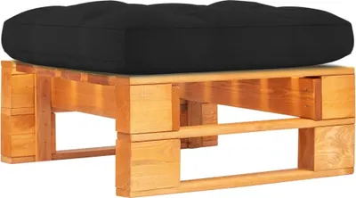Produktbild von Garten-Palettenhocker Honigbraun Imprägniertes Kiefernholz