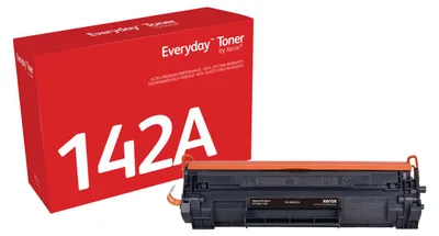 Produktbild von Everyday™ Schwarz Tonermodul von kompatibel mit HP 142A (W1420A), Standardkapazität, 950 Seiten, Schwarz