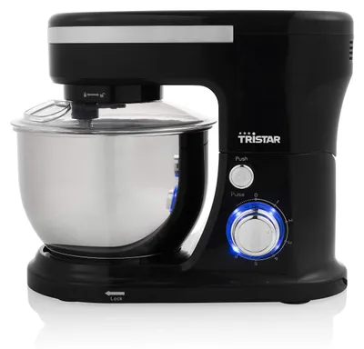 Obrázok produktu pre Tristar MX-4837, 4 L, Čierna, Nerezová oceľ, 0,75 m, Nerezová oceľ, Plast, 1000 W