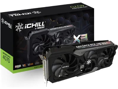 Zdjęcie produktu dla VGA GeForce RTX 4070 12GB iCHILL X3