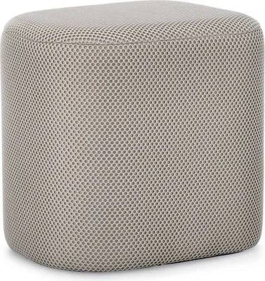 Produktbild von Pouf Darya in Hellgrau