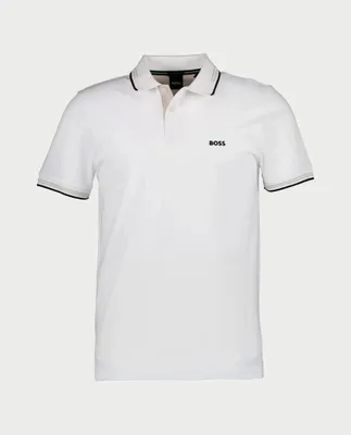 Produktbild von Boss Herren Poloshirt Weiß 50506193-106 Grösse XXL