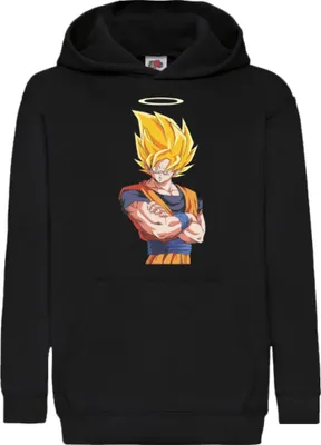 Immagine prodotto di Felpe con cappuccio per bambini Dragon Anime Manga Ball Z Goku 31, 5-6 Jahr - 116 / Noir