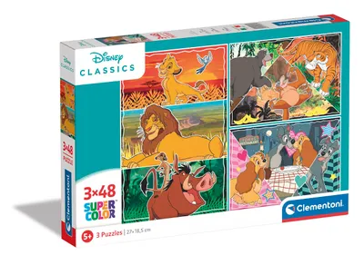 Image de Clementoni Disney Puzzle 3x48pcs.