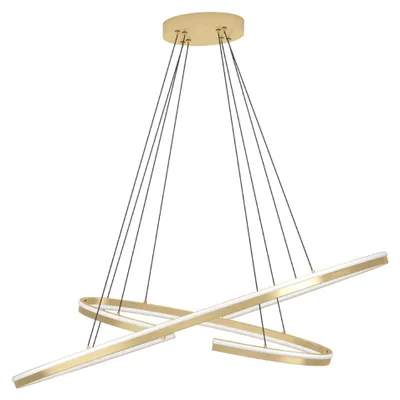 Image de EGLO BOGADO, 1 ampoule, LED, 6500 K, 8700 lm, IP20, Or