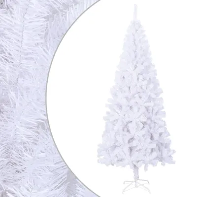Image de Arbre de Noël artificiel et support Acier 210 cm 910 branches
