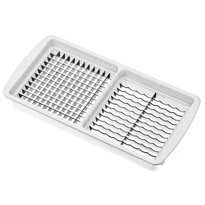 Produktbild von Genius Nicer Dicer Smart Messereinsatz (5 x 5 mm & 5 x 30 mm) - für Würfel, Stifte, Scheiben & Streifen in weiß; A33652