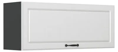 Produktbild von Hängeschrank Vicco R-Line Weiß Landhaus/Anthrazit 100 cm Flach, Model 63173