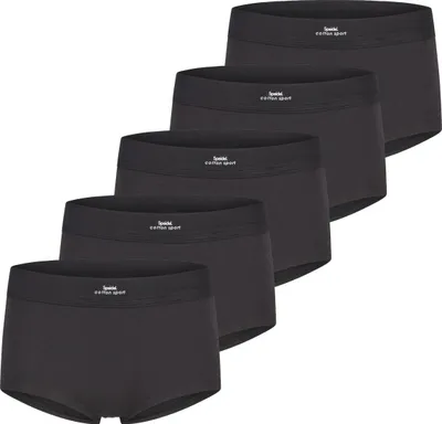 Produktbild von Speidel 5er Pack Baumwolle Sport Panty Bequem und elastisch, Mit breitem Weichbund, Glatte Abschlüsse