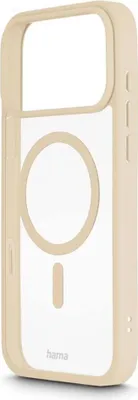 Produktbild von Hama Frame Protect, Cover, Apple, iPhone 17 Pro Max, 17,5 cm (6.9"), Beige, Transparent