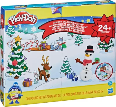Obrázek produktu pro Hasbro Play-Doh adventní kalendář 2023, adventní, vánoční, kalendář, hlína, F23775L7