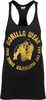 Produktbild von Gorilla Wear Melrose Stringer black / gold L