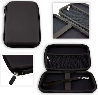 Immagine prodotto di caseroxx Custodia per dispositivi di navigazione GPS per il vostro dispositivo GPS Garmin nüvi 2799 LMT-D EU PLUS con cerniera ed elastico