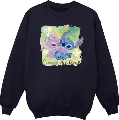 Produktbild von Disney - "St Patrick's Day" Sweatshirt für Herren BI31137 (S) (Marineblau)