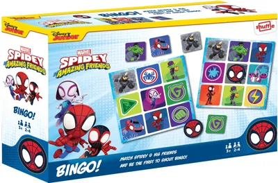 Image de Cherchez Spidey dans Super Kumple Bingo