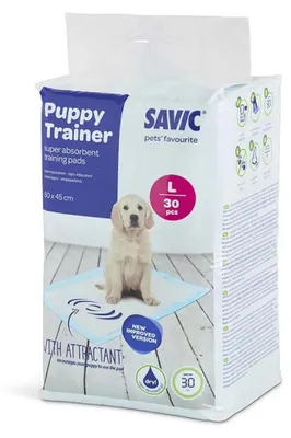 Imagen del producto de Almohadilla absorbente para entrenamiento de cachorros, modelo L, paquete de 30 unidades
