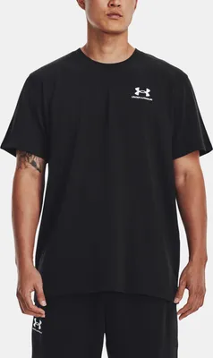 Obrázok produktu pre UNDER ARMOUR Heavyweight Logo T-Shirt Herren 001 - čierna/biela XS